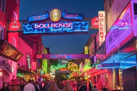 Visite guidée à pied privée Reeperbahn de Hambourg