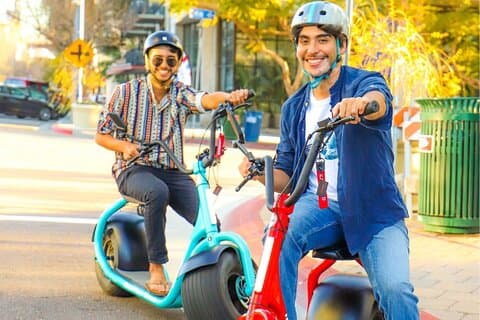 GPS-guidet scooter tur af Fremont Street og Downtown Las Vegas