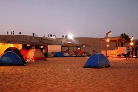 Overnight Desert Safari Dune Bashing, BBQ Dinner & Live Shows