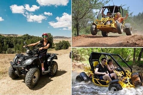 Alanya : Safari in quad e buggy con trasferimento