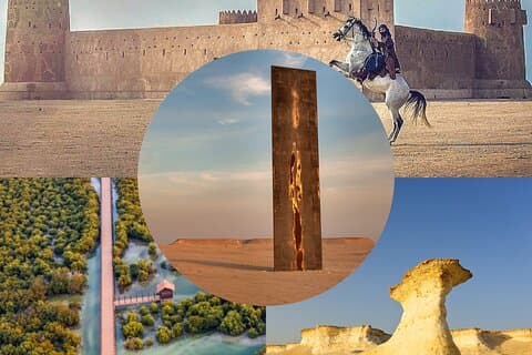 Combo West of Qatar and North of Qatar Tour