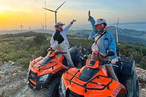 Sunset ATV äventyr i Tanger med Medina middag och överföringar