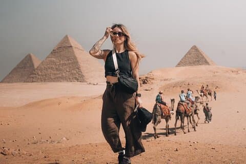 Pyramiden von Gizeh Private Erfahrung