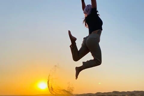 Solnedgång ökensafari tur i Salalah(privat tur)
