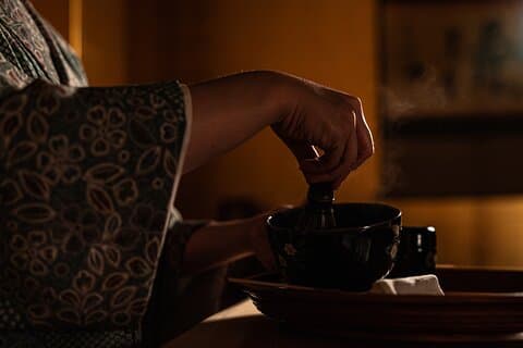 Expérience de cérémonie du thé Kimono à Hokkaido