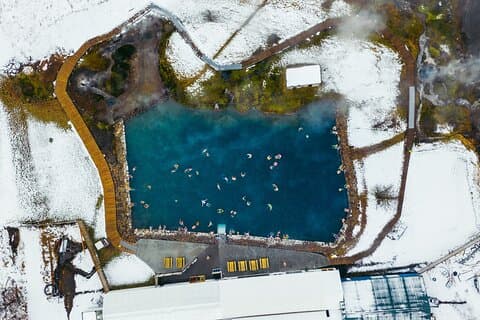 Cercle d'or, lagon secret et visite de Kerið en petit groupe