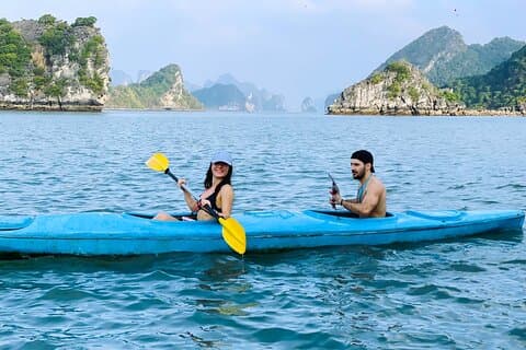 Private Canoe from Halong: Explore the Hidden Gems of Lan Ha Bay