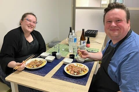 Osaka Okonomiyaki Cooking Class "Lær her og gjør det hjemme"