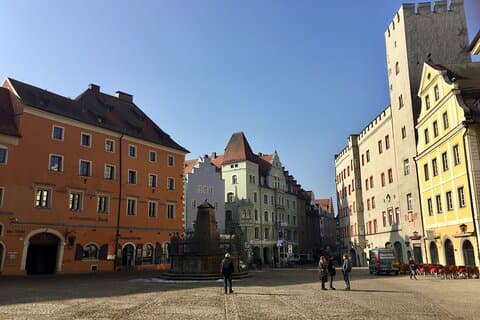 Nürnberg til Regensburg Privat dagstur med tog inc. Billetter
