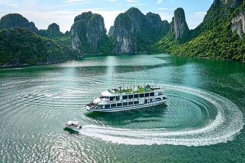 Ha Long Bay Tour Nuova crociera a 5 stelle con sonata dal porto di Tuan Chau