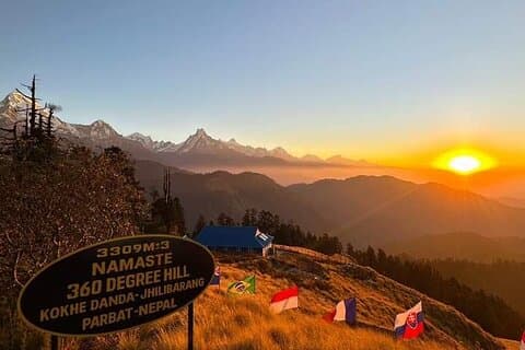 Dulce y Memorable 4 Mohorai Hill Trek Via Poon Hill