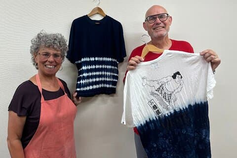 Japan's Indigo Dyeing Experience - Bring din egen klud til at farve