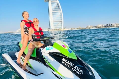 Jet Ski Tour in Dubai duration 30min Burj Al Arab