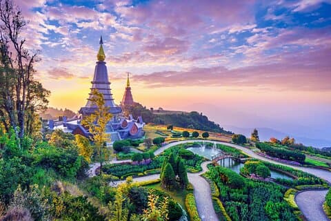 Parc national de Doi Inthanon Trek Pha Dok Seaw de Chiang Mai