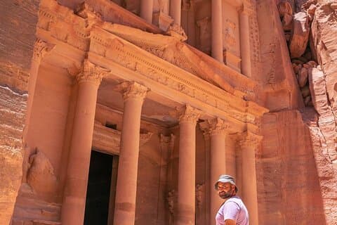 Tour di 3 giorni a Petra Wadi Rum Mar Morto e Jerash, minimo 2 persone