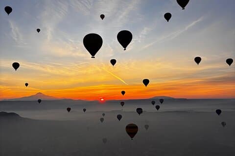 Visite de la Cappadoce en ballon