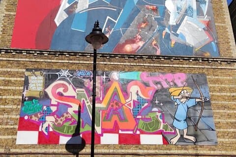 Visite guidée privée de London Street Art et des chefs-d'œuvre urbains