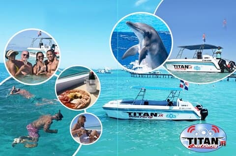 Private Tour Family Boat, Snorkeling, Dolphin View.