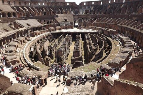 Visite à pied du Colisée et de l'Arène de Rome