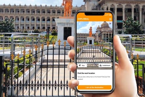 Tour autoguiado de cacería del carroñero y lugares de interés de Bangalore