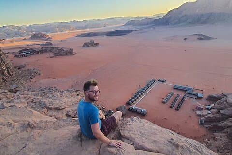 4-daagse tour vanuit Amman: Amman, Nebo, Jerash, Petra, Wadi Rum en de Dode Zee