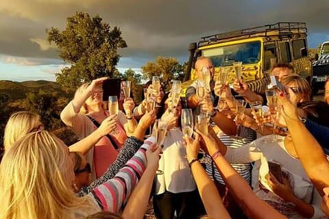 Safari al tramonto