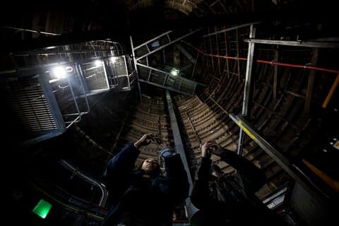 Hidden Tube Rundgang durch Moorgate Station