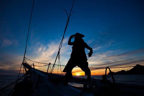 Pirates Sunset kryssning på Cabo San Lucas Arch