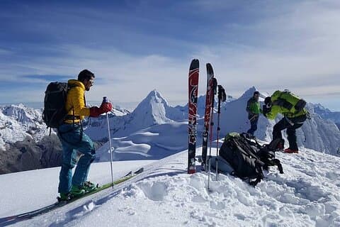 16 Day-Extreme Ski & Climb ekspedisjon på Nevado Pisco & Huascaran