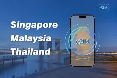 eSIM en Tailandia de 3 a 30 días con 3GB a ilimitado