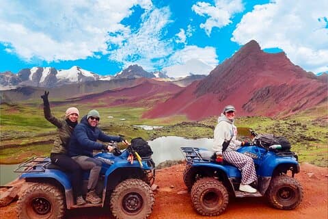 ATV-tur til Red Valley og Rainbow Mountain fra Cusco