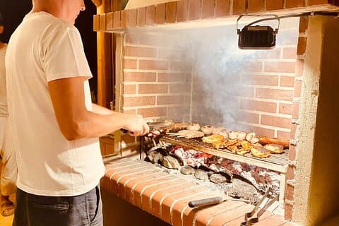 Naxos : Privé BBQ-avond in de olijfgaard