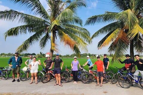 Unik Mekong Delta 1 dag med madlavning og cykling MAX 12 PAX