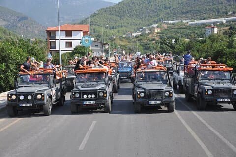 Jeep safari tur i Alanya