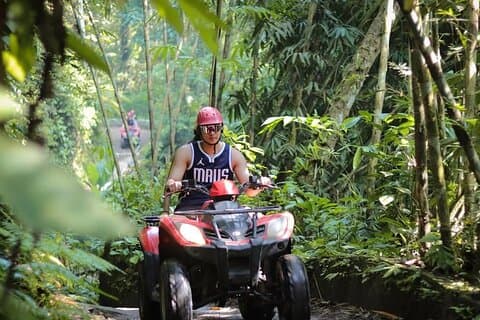 Visita guiada ao Kuber ATV Bali: Jungle, Cave Tunnel & Waterfall Ride