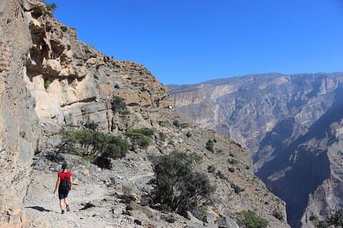 Privates Ganztagestrekking im Grand Canyon (Balkonwanderung)