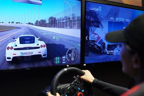 Private Racecar Driving Simulator in Thrillzone Queenstown