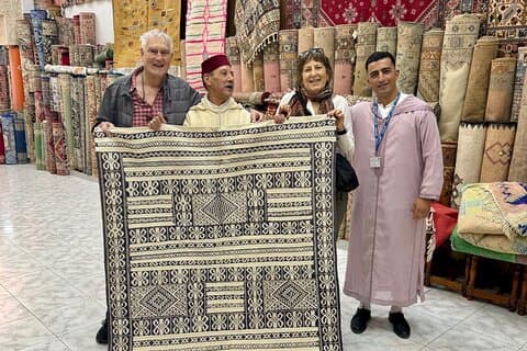 Tangier hand carved tour & khasba & The market