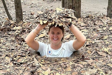 Halvdag Cu Chi tunnels udforskning med privat guide
