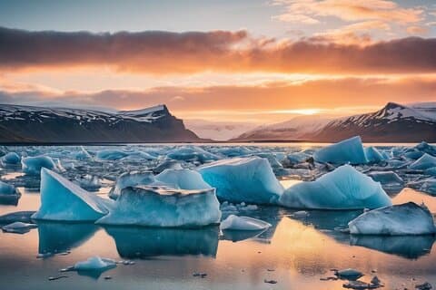 Gletscherlagune, Diamond Beach und Stokksnes von Djúpivogur aus