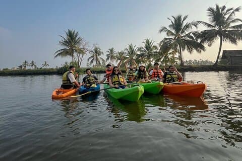 Kochi Kayaking Tour: Sunrise, Sunset & Floating Tea Break