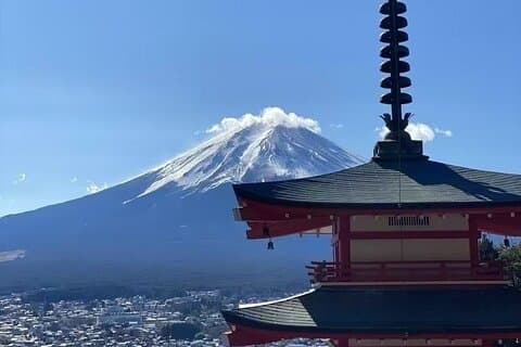 富士山河口湖へのマイカーツアー