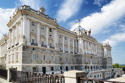 Spanien Madrid Royal Palace Entré