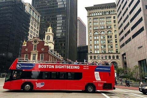 Tour Hop on Hop off di Boston e Charlestown