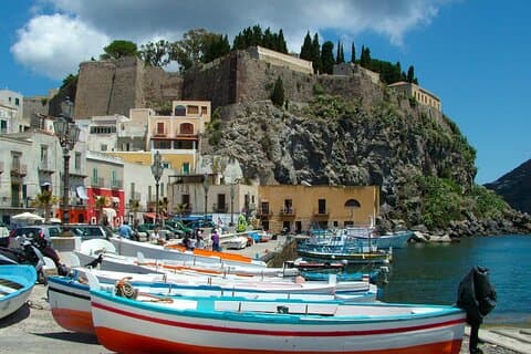 Sightseeing Little Paradise Car Tour from Lipari Cruise Port