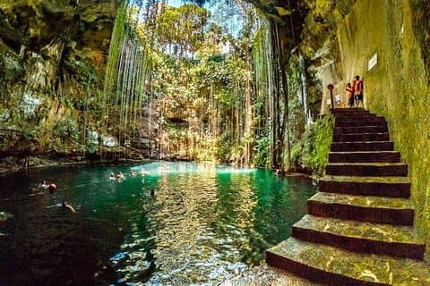 Tour Chichen Itzá 2 Cenotes Suytún e Ik-kil
