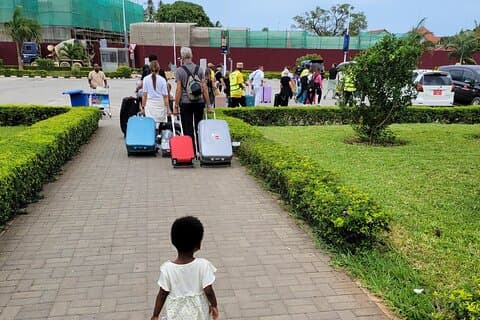 Transporte do Aeroporto de Zanzibar para Hotéis na Costa Leste (Privado)