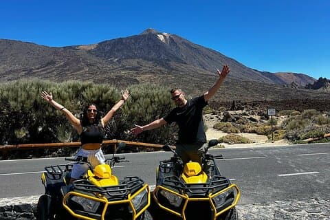 Excursion en quad au mont Teide à Tenerife avec option coucher de soleil