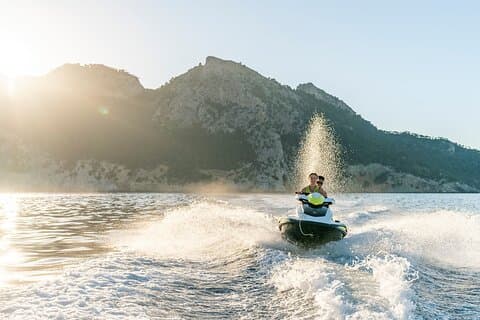 Jetski-tur fra Alcudia-bugten