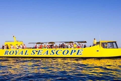 Royal Seascope Submarine Cruise med pickup og snorkling
